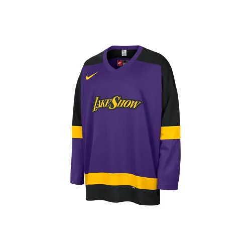 Nike Los Angeles Lakers City Edition Men's Nike Nba Hockey Jersey