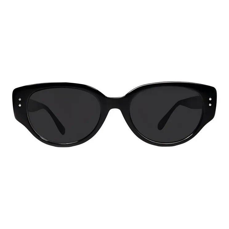 PARMU Plate Frame Cat Eye Sunglasses Unisex-1