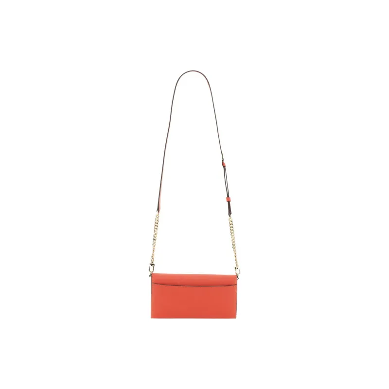 MICHAEL KORS Jet Set Leather Crossbody Bag Shoulder Bag Women's Coral Red-4