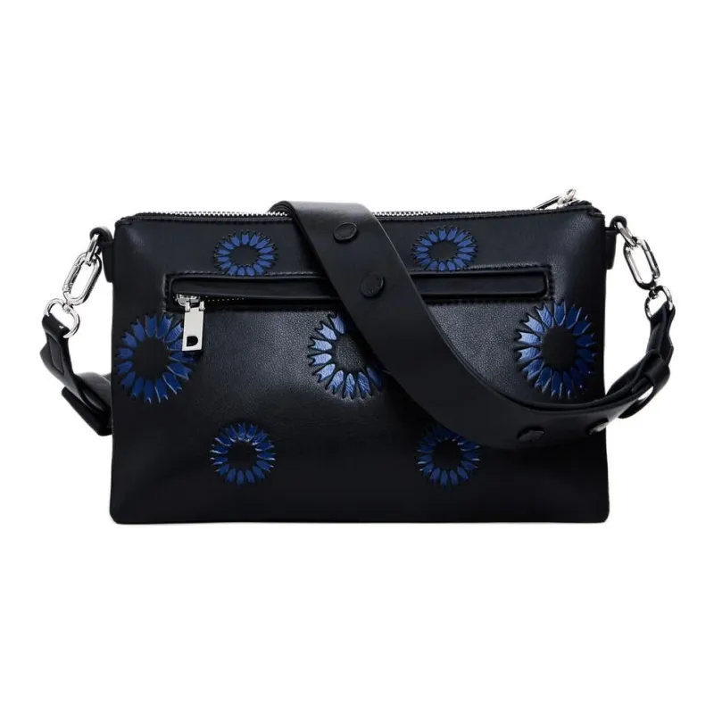 Desigual PU Shoulder Bag Regular Women's Black-2