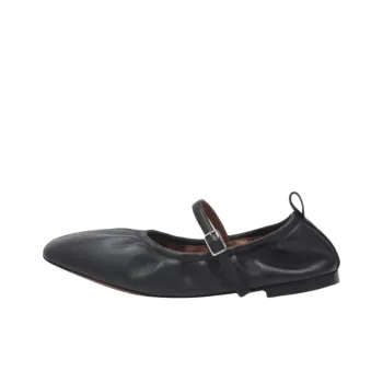 Maison Kitsune Casual Single Shoes Women's Black
