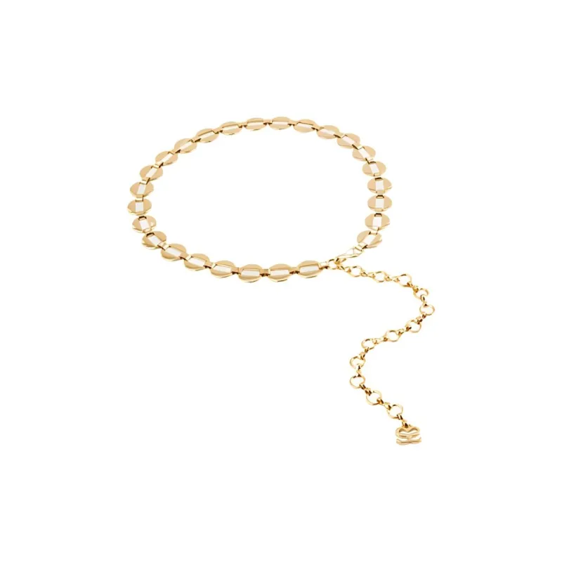 Sandro Zinc Alloy Metal Waist Chains Women's Gold --1