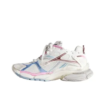 Balenciaga Runner Low Top Casual Shoes Men's White