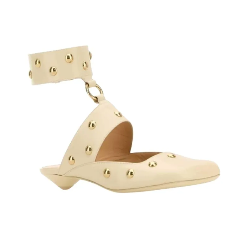 Chloe Casual Single Shoes Women's Beige-2