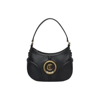 Just Cavalli Polyester One Shoulder Handbag Women's Black