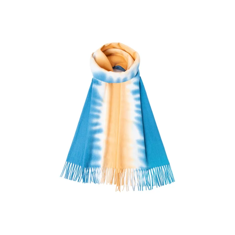 BAIJUAN Knit Scarves Unisex-10