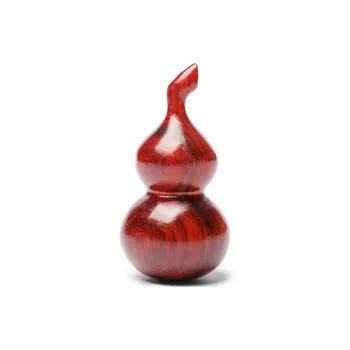 Santan Lodge Red Rosewood Wooden Collectibles Unisex