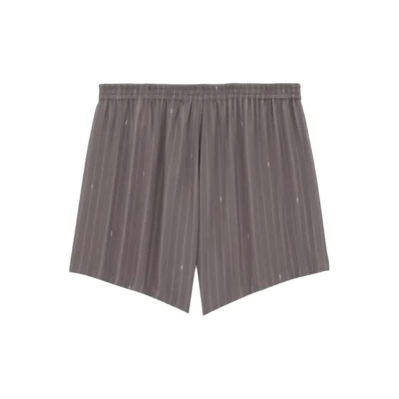 SAINT LAURENT Stripe Shorts-1