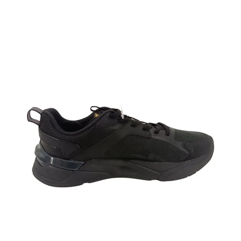 QIAODAN Slip Resistant Breathable Low Top Running Shoes Men's Black-1