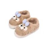 2499 Blue[Cartoon Bear Thermal Insulated Shoes]
