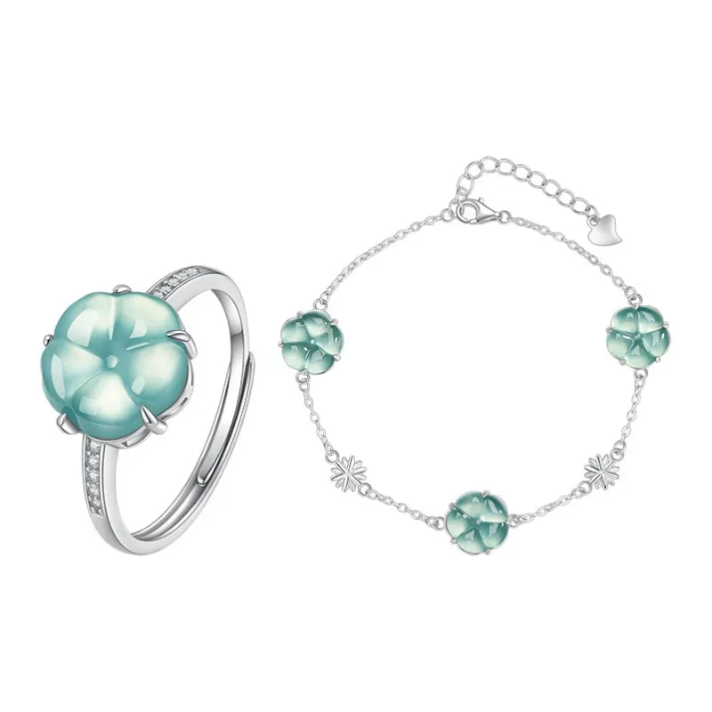 Princess Cui Ice Type Jadeite Bracelets Women's-7