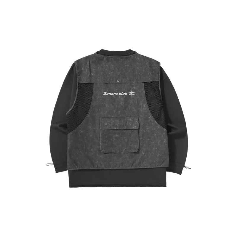 GENANX Vest Two-Piece Set Unisex-1