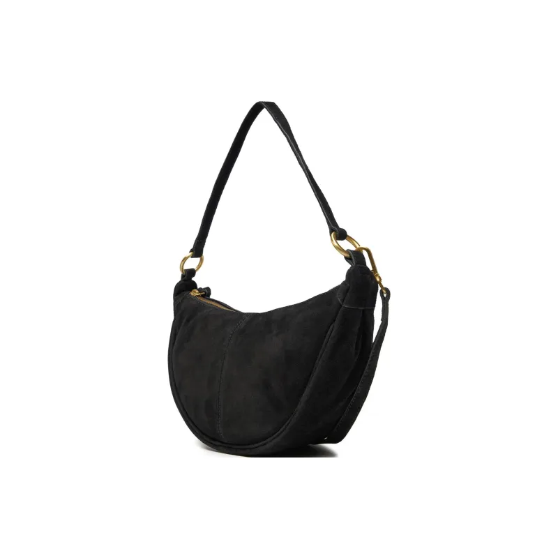 Pepe Jeans Leather Handbag, Shoulder Bag Regular Women's Black-1