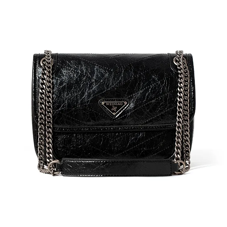 Vigno Synthetic Leather One Shoulder Handbags Regular Women's Black-27