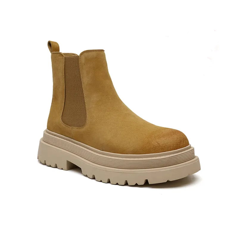 Take A Break Ankle Boots Men's Yellow-1