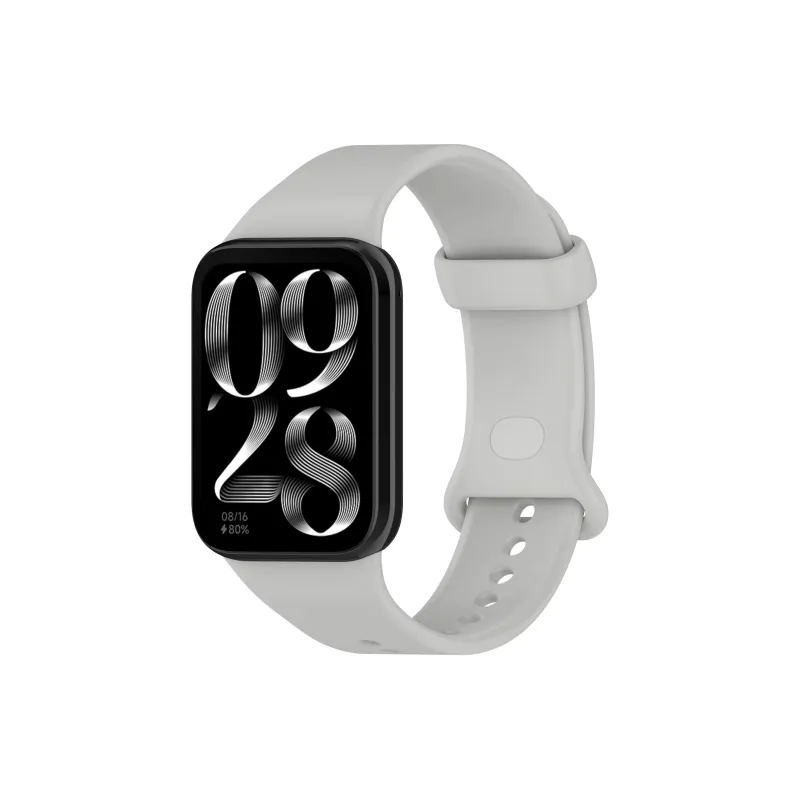 FZRT Xiaomi Compatibility Watch Band Liquid Silicone Skin Friendly Strap, Waterproof And Sweatproof Silicone Material-6