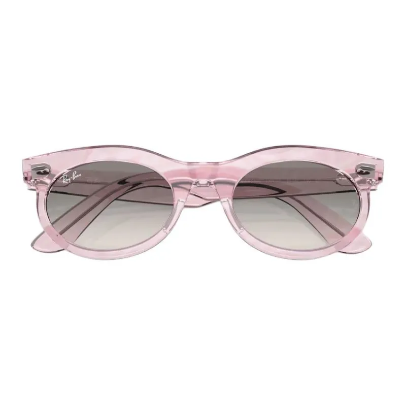 RayBan Propionic Acid Oval Sunglasses Men's Pink-2