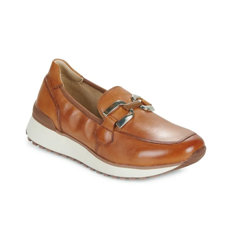 CAPRICE Wear Resistant Low Top Casual Shoes Women's Brown-1