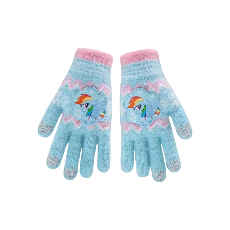 PinkyPinky Polyester Knit Gloves Kids'-5