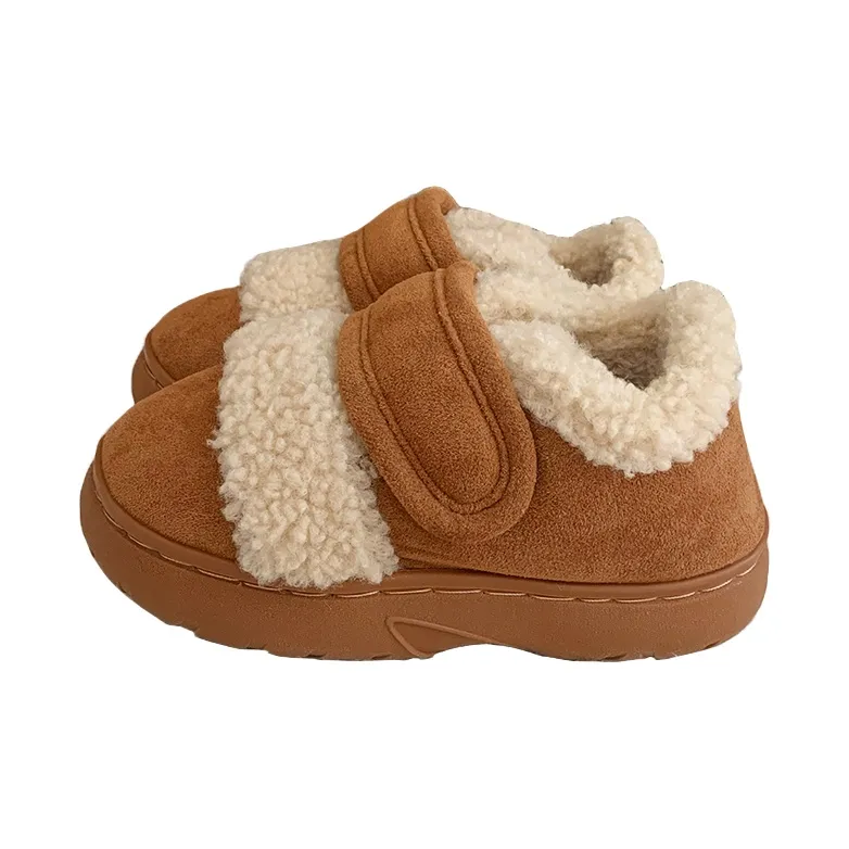 SHIGUDE Home Slippers Unisex Dark Brown-6