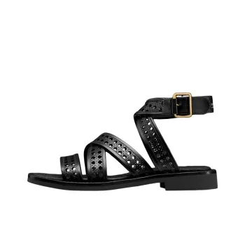 DIOR D Avenue Roman Sandals Women's Black