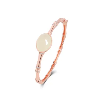 JIAHAOJADE Serpentine Jade Bangles Women's