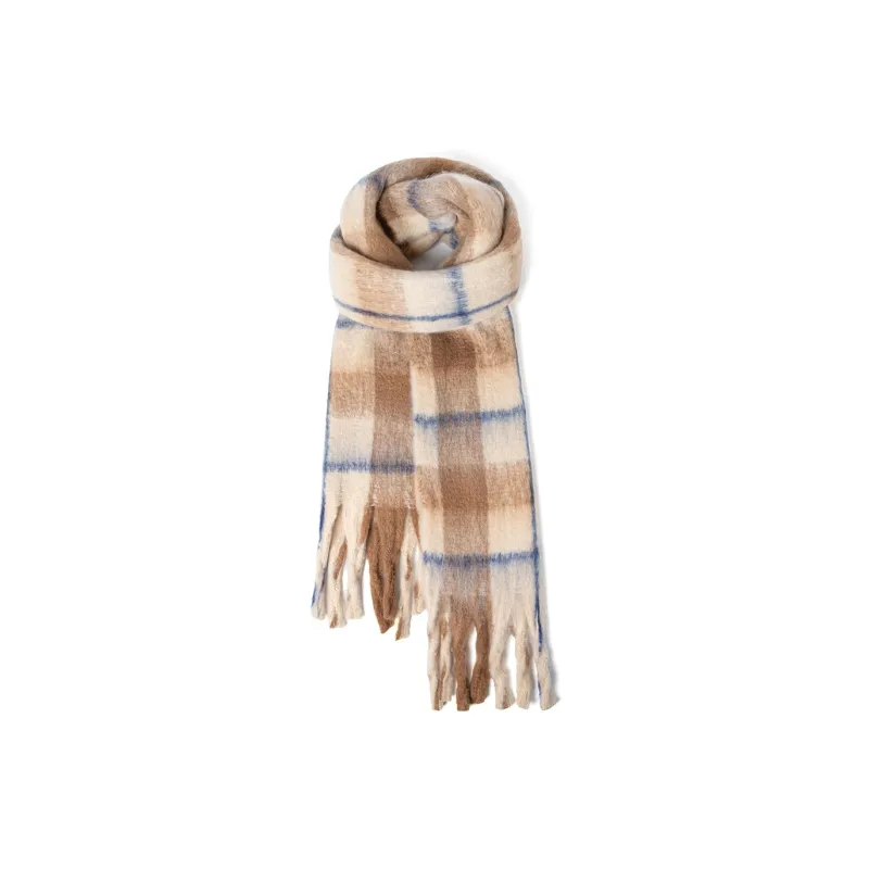 BAIJUAN Knit Scarves Unisex-2