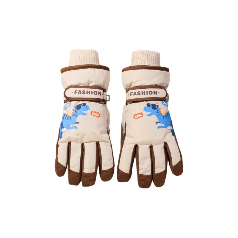 TANLU Ski Gloves Insulated For Cold Weather Outdoor Gloves Kids'-6