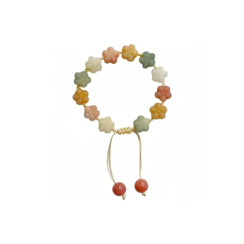 Jinghua Record Barbie Sandalwood Wooden Bracelets Unisex