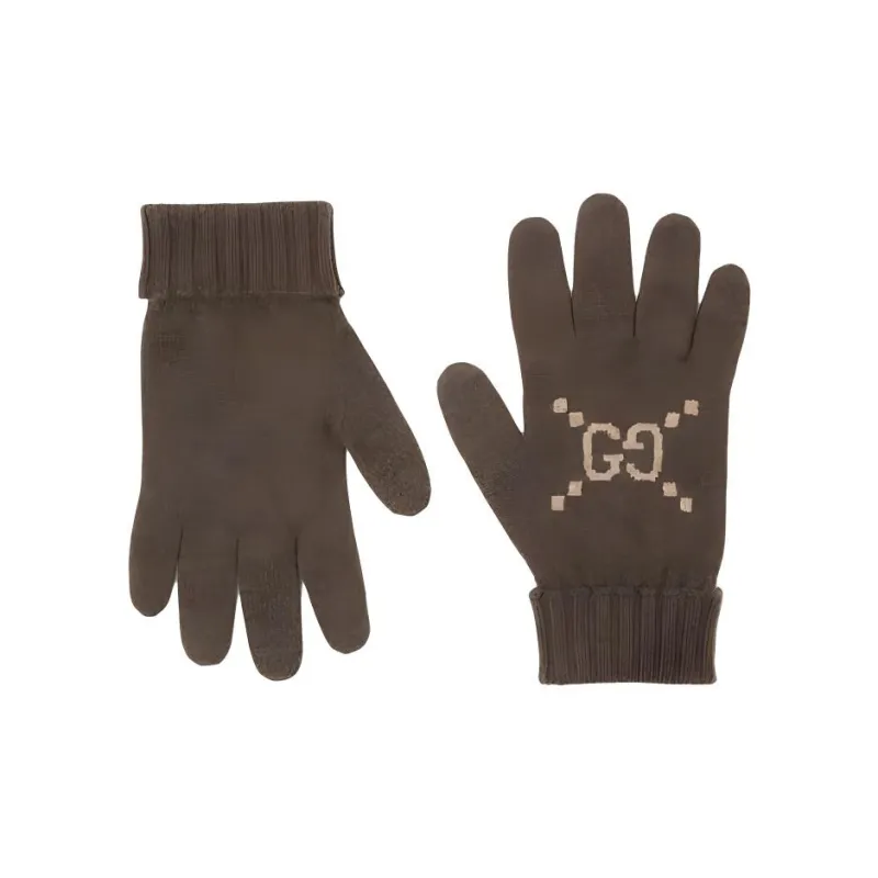 GUCCI Gg Jacquard Gloves-0