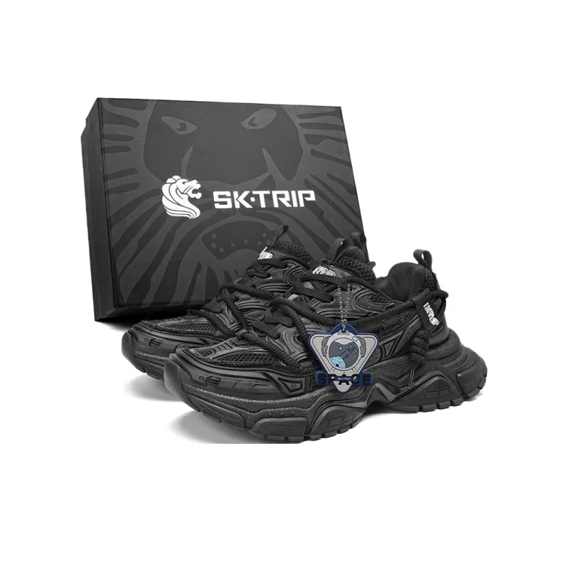 SK.TRIP Crossbow Series Bow And Crossbow Set 5 Cushioned Wear-Resistant Height Increasing Low-Top Chunky Sneakers Men's-25
