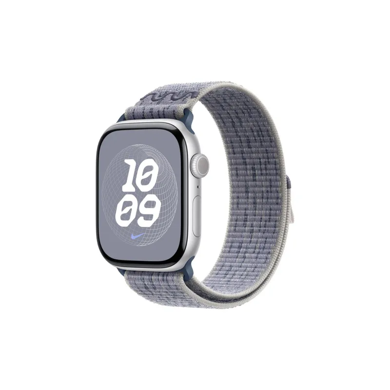 CHRROTA Compatible Apple Watch Series 10 Strap Nylon Loop With Hook and Loop Closure Watch Bands-4