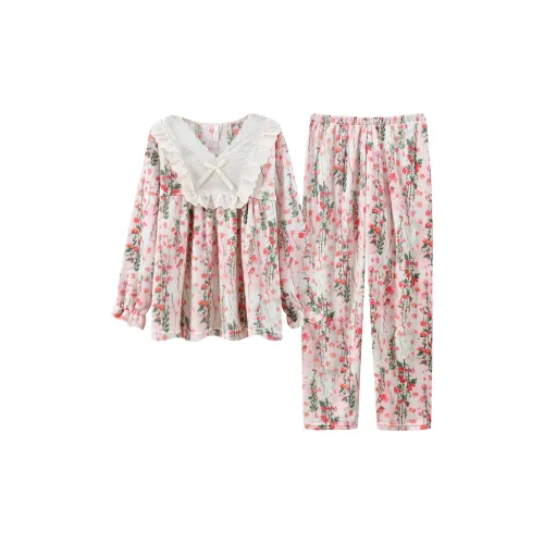 YUZHAOLIN Pajama Set Women's Pink