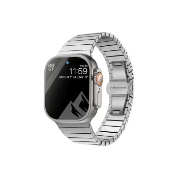 CHRROTA Watch Band Apple Compatibility Stainless Steel Material