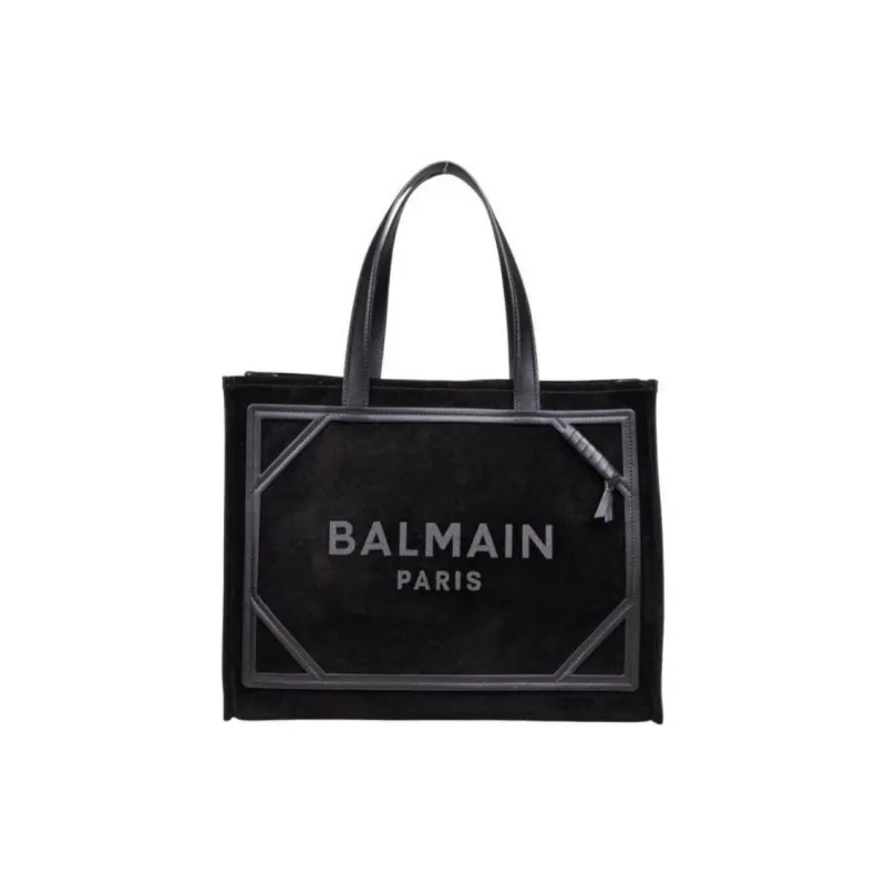 BALMAIN Medium B Army Tote Bag-0