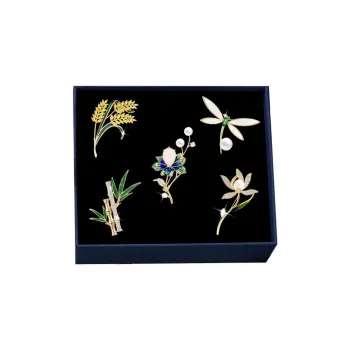 GAGA Eco Friendly Copper Brooches Women's
