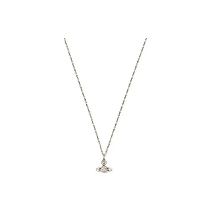 Vivienne Westwood Brass Necklaces Women's Silver-0