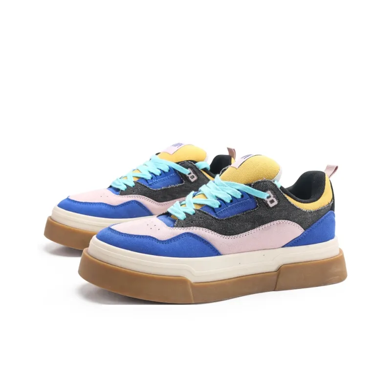 NOCOPY Anti-Slip And Wear-Resistant Height Increasing Low-Top Skateboard Shoes Unisex-23