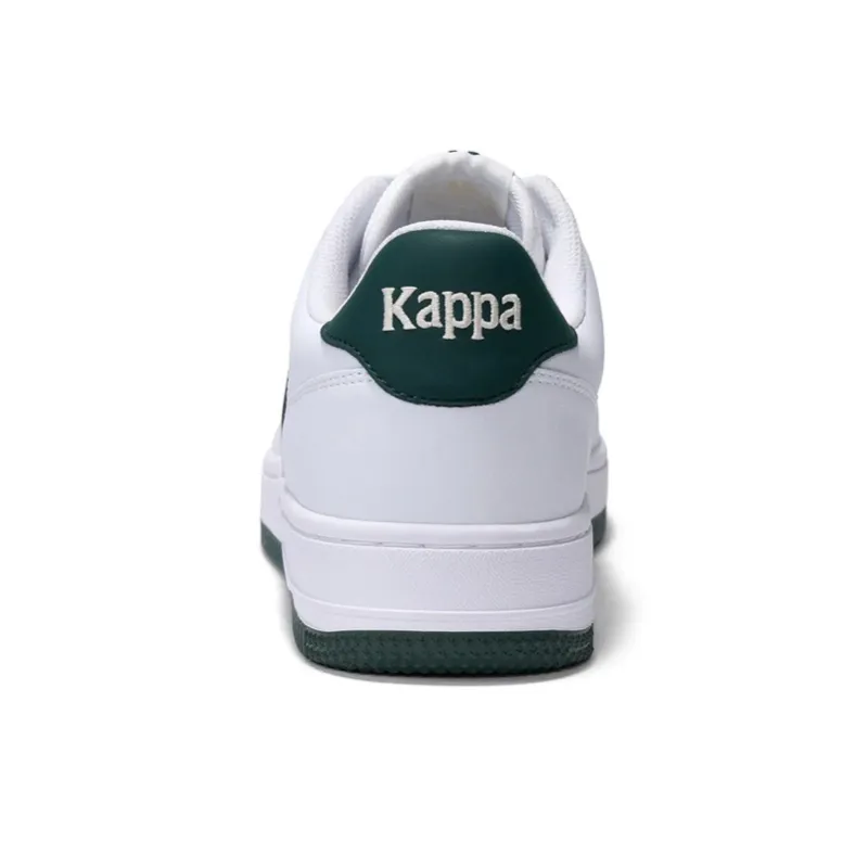Kappa Thermal Slip Resistant Lightweight Low Top Skateboard Shoes Unisex White-4