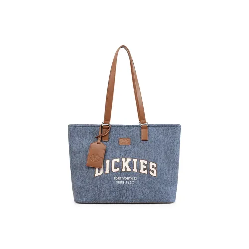 Dickies PU Tote Bag Shopping Bag Handbag Shoulder Bag Large Size Women's Denim Blue/Apricot