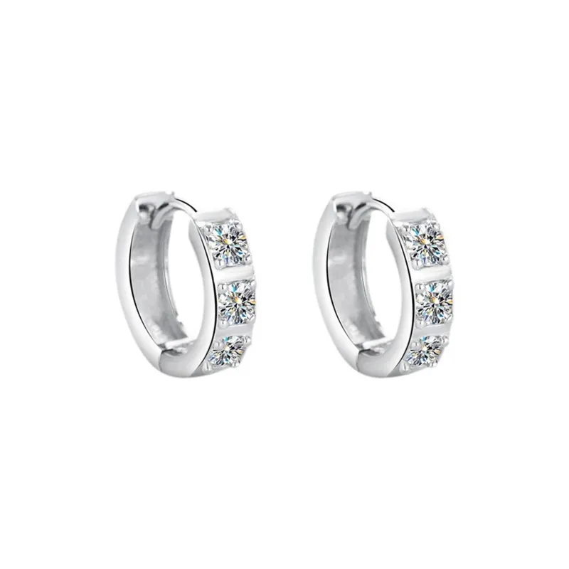ICEGANG S925 Silver Earrings Unisex-0