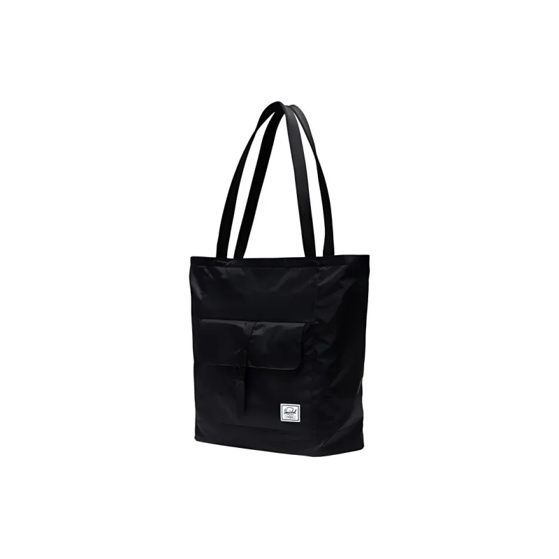 Herschel Recycled Material Tote Bag, Shopping Bag, Handbag, Shoulder Bag Tubas Unisex Black-1