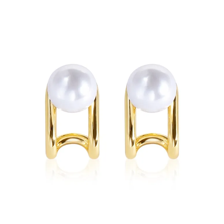 IDOKAWA Eco Friendly Brass Earrings Women's-0
