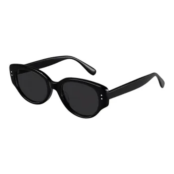 PARMU Plate Frame Cat Eye Sunglasses Unisex