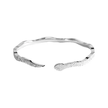 LIUXIN 999 Fine Silver Bangles Women's