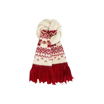 CARTELO Wool Knit Scarves Unisex Gift Box Set