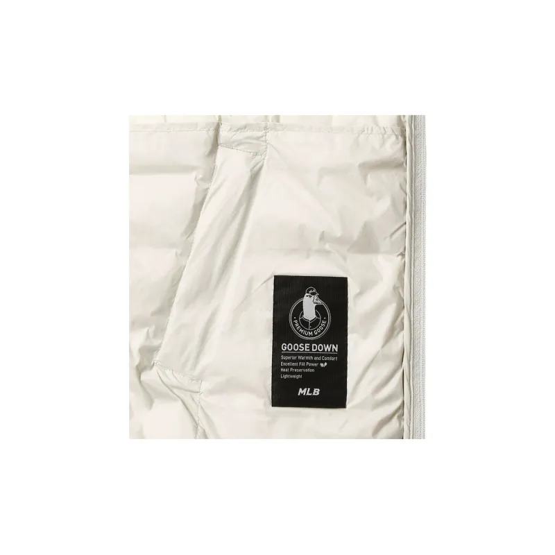MLB Down Jacket Unisex Ivory White-2