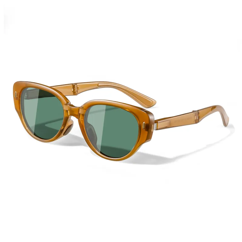 LASHION Irregular Shape Sunglasses Unisex Black-8
