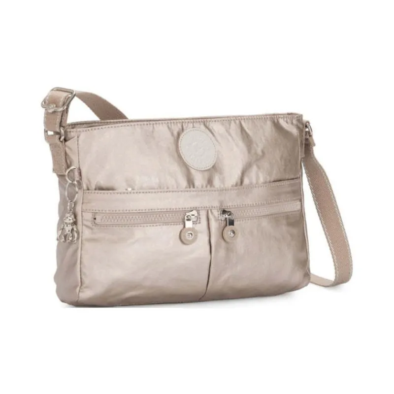 Kipling Polyamide Crossbody Bag, Shoulder Bag Small Size Women's Metallic-1