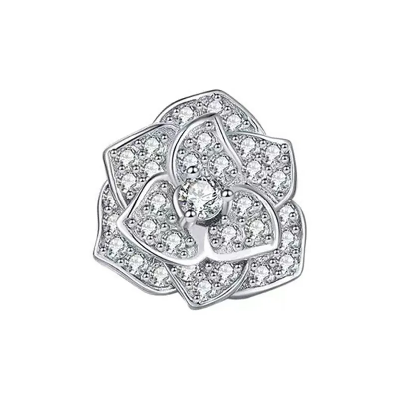 ICEGANG S925 Silver Stud Earrings Unisex-5